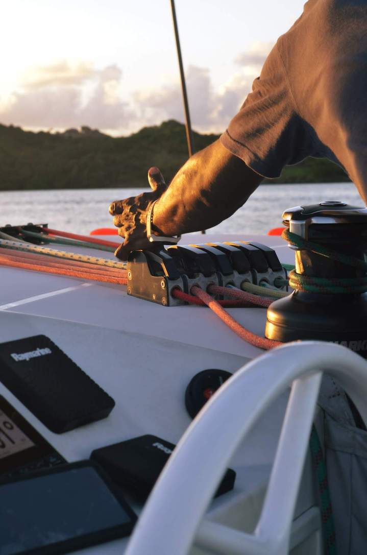 Événement sur catamaran Martinique